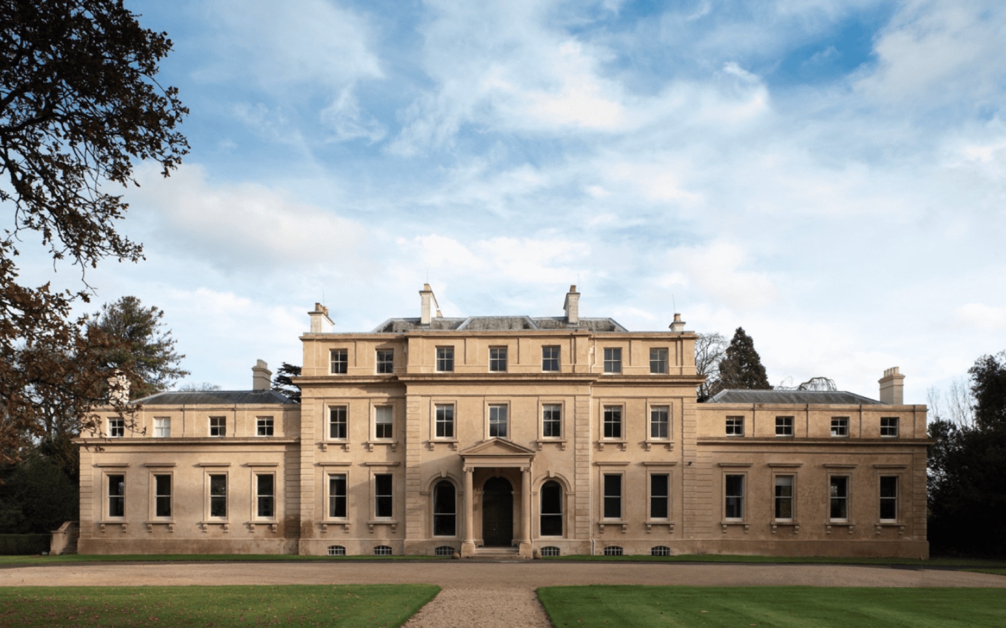 Historic country estate selected during a DeNoise location scouting study